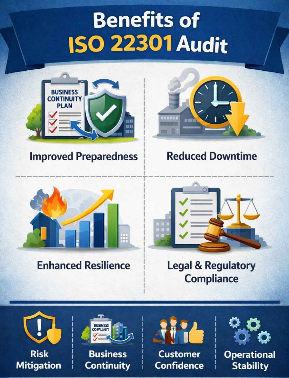 Benefits of ISO 22301 Audit