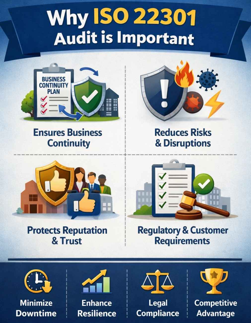 Why ISO 22301 Audit is Important