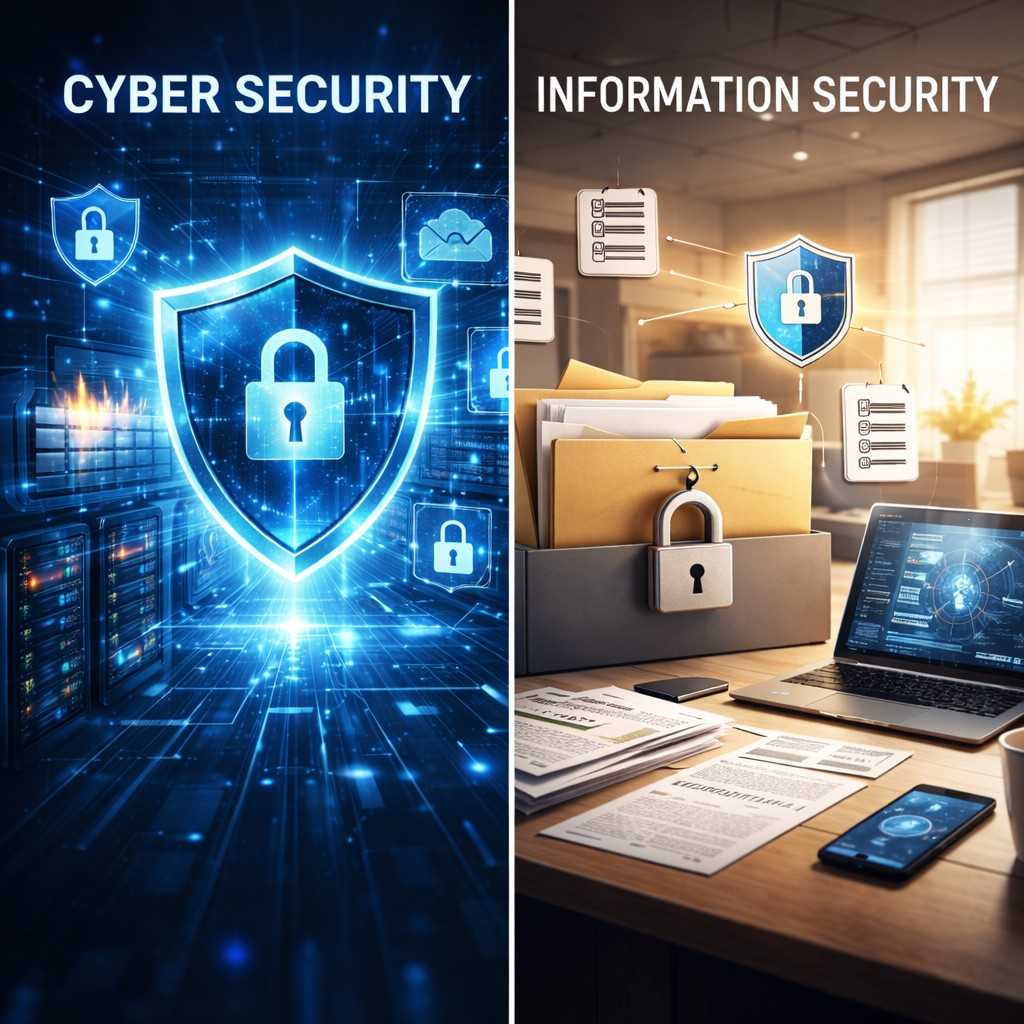 Cyber Security vs Information Security: What’s the Difference?